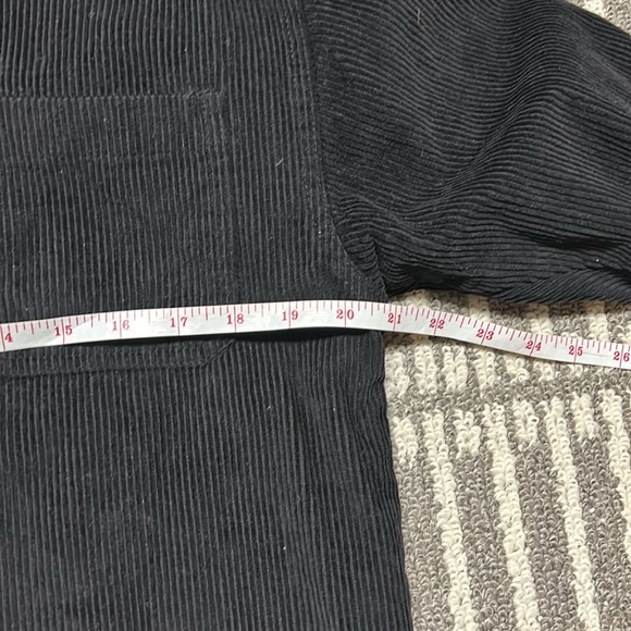 Vintage Black Corduroy Full Zip Jacket - Picture 8 of 9